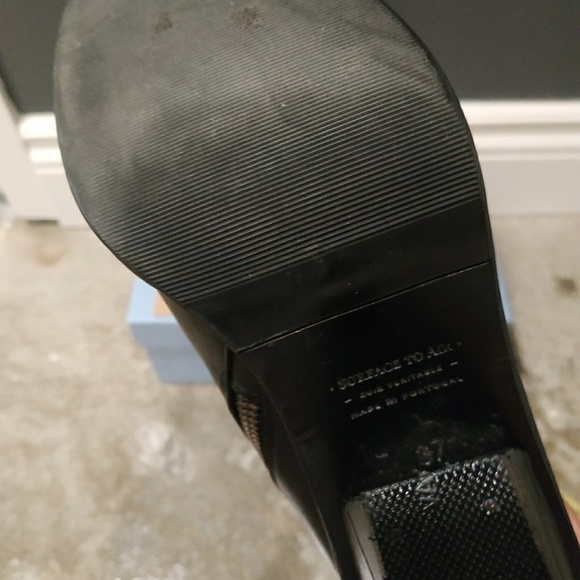 Hot Biker Leather Ankle Boots - Picture 4 of 7